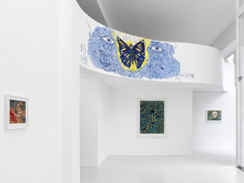 Image accompanying source report: Marcel Dzama's 'Into the Blue' opens at Sies + Höke